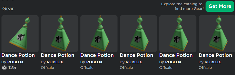 roblox dance potion id