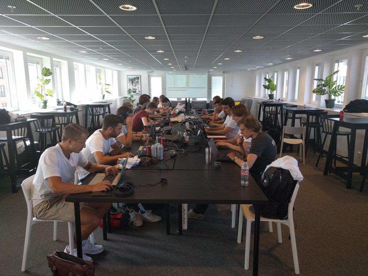 NorseCodeCTF's tweet image. The longboat has room for plenty of warriors. A huge thanks to our sponsor FRA for providing us with a venue. Check their challenges or even job postings at: challenge.fra.se (SWE)