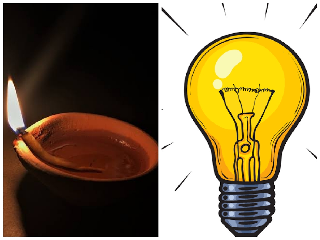 In simple terms, the relationship between the two is like that of the wick & oil in a diya or electricity & bulb/tube light; one cannot exist in the absence of the other. 4/14 #Tweet4Bharat