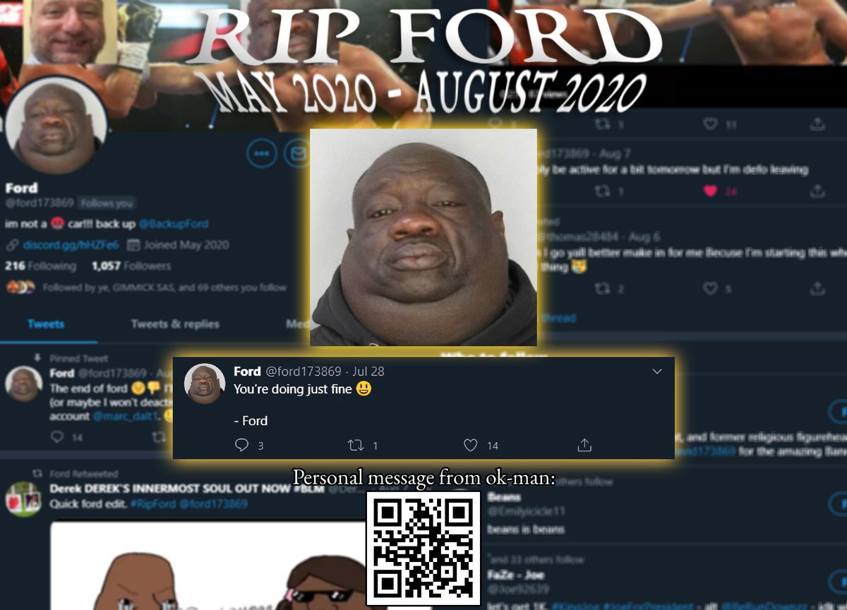 thedailyok's tweet photo. goodbye, ford
#ripford https://t.co/0gsTP8tVb8