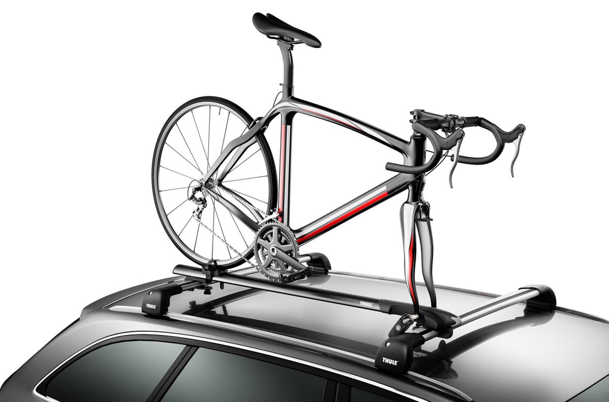 removing thule bike rack