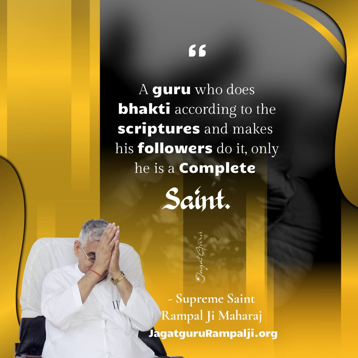 Saint Rampal Ji #GreatestGuru_InTheWorld because he is true Satguru and he has complete spiritual knowledge in the whole world.