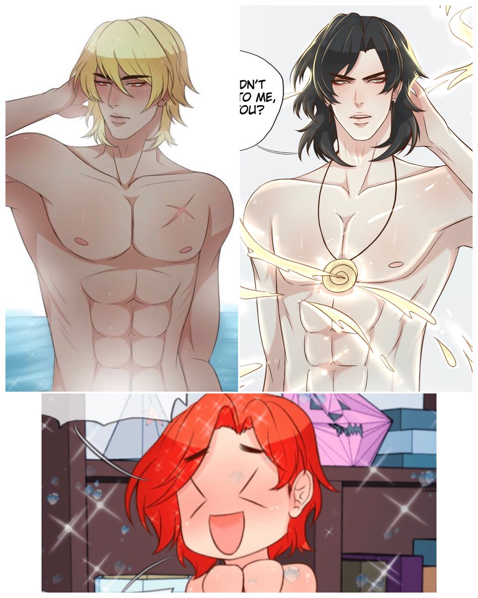 azraelsanti's tweet photo. Who will be Riley's man ?? #WEBTOON https://t.co/q3esWG13DA