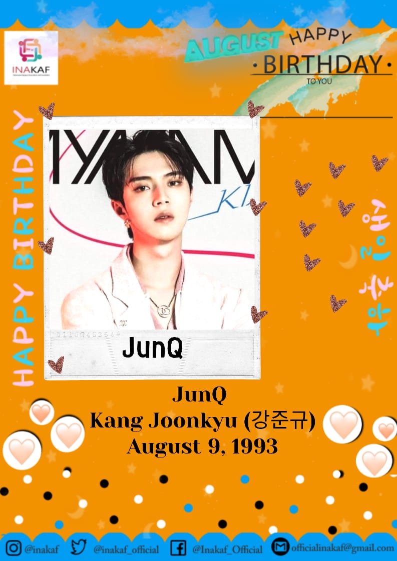 inakaf_official's tweet photo. @MYNAME_2011 #JUNQ 👑
#BECZ #KIRI 👑
#TO1 #JUN 👑
#HAPPY_JUN_DAY
#HAPPY_KIRI_DAY
#HappyJunQDay https://t.co/ZxpBSfOoVB