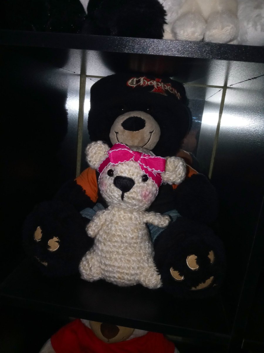 FelishaC137's tweet photo. She arrived! Thank you so much @ImShellyyy. I love her so much! She is perfect. I feel very fortunate to have such a special bear! https://t.co/0NUK1VS1al