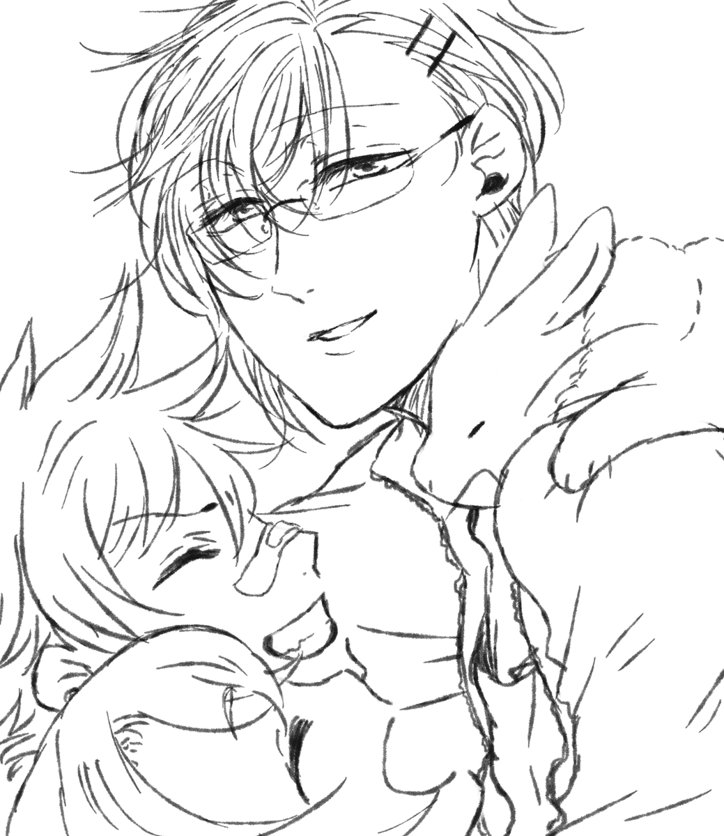 昨日キャスで描いた来派ちゃん 