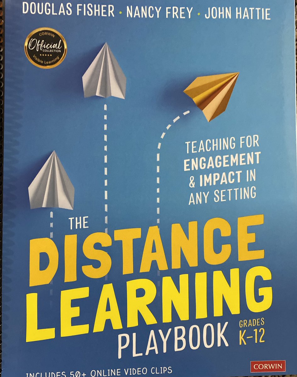travislape's tweet photo. I love how @DFISHERSDSU @NancyFrey and @VisibleLearning (John Hattie) started this books with care for yourself! Educators stop and make sure you are taking care of yourself. #sdedchat #learningbegins https://t.co/dYh4b2756R