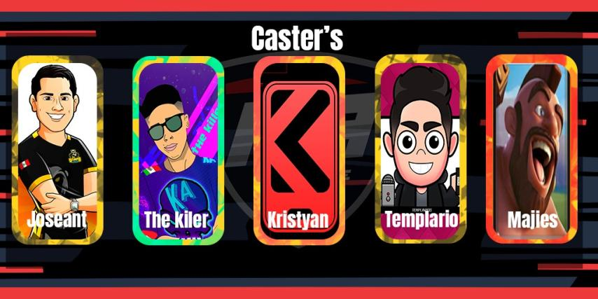 FA League (@fa__league) on Twitter photo #Presentación
Estos son los casters que se transmitirán los partidos para la liga.
<a href="/KriztyanMG/">Cristian Chavez</a> <a href="/reyjoseant/">reyjoseant</a> @TemplarioGaming @xTheKillerBlack MajinGeo
Diseño : @Dsoy_atcH11 #Presentación
Estos son los casters que se transmitirán los partidos para la liga.
<a href="/KriztyanMG/">Cristian Chavez</a> <a href="/reyjoseant/">reyjoseant</a> @TemplarioGaming @xTheKillerBlack MajinGeo
Diseño : @Dsoy_atcH11