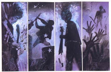 44. Bill Sienkiewicz - clearly an all-time great that has a style that will forever be his own. He is simply not higher on my personal list because I've not read enough of his work which is something I really need rectify.