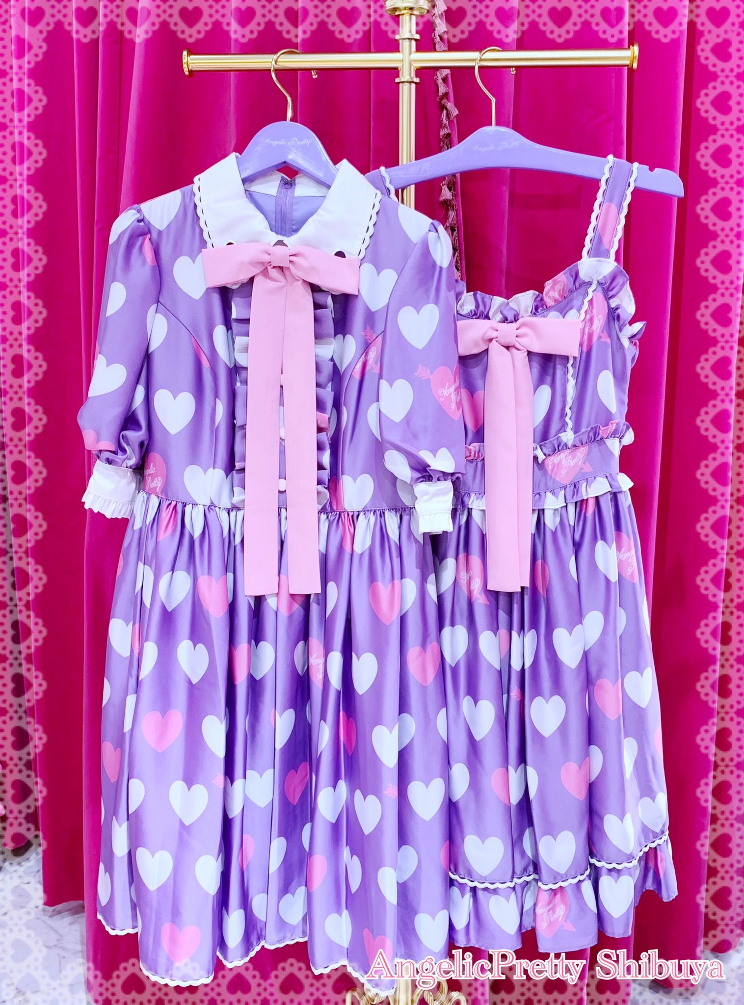 angelic pretty dolly heart ワンピース セット Angelic Pretty dolly