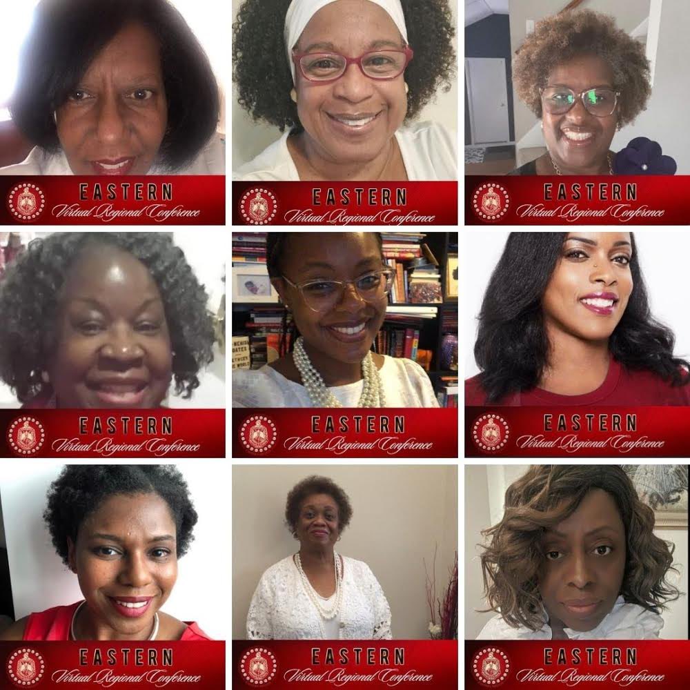 dstnyac's tweet photo. #DSTNYAC Sorors attending Eastern Regional 52ndConference. #ImAnchoREDinTheEast #DSTVirtual2020 #TheEast #DST1913 https://t.co/KH1FBH2B0n