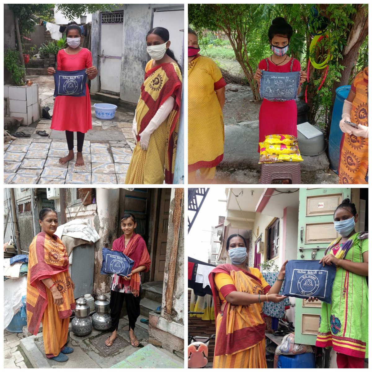 WCOBhavnagar's tweet photo. મહિલા સ્વચ્છતા જાગૃતિ દિવસની ઉજવણી નિમિતે AAW બહેનોની મદદ થી *બેટ�� બચાવો, બેટી પઢાવો* અભિયાન ના ભાગરૂપે 830 કિશોરીઓને મેન્સ્ટ્રુઅલ હાઇજિન કીટનું વિતરણ કરવામાં આવ્યું તેમજ કિશોરીઓની વ્યક્તિગત સ્વચ્છતા અંગેનું માર્ગદર્શન આપવામાં આવ્યું.@Collectorbhav @mahiti_bvn @IasChandra https://t.co/CG6FS7pUK9