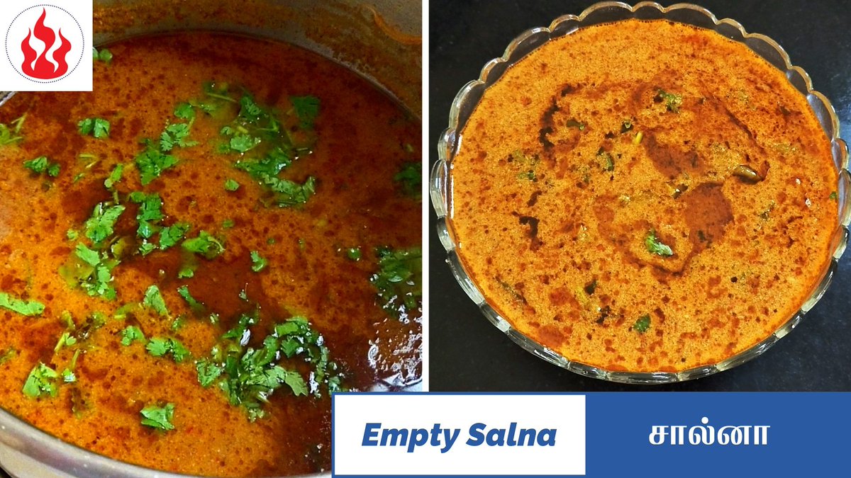 TheniSamayal's tweet photo. Empty #salna #recipe!
Best side dish for Parotta
Watch at 👇👇👇👇👇👇
https://t.co/7ssWXfbq10 https://t.co/jBvaxJQD7U