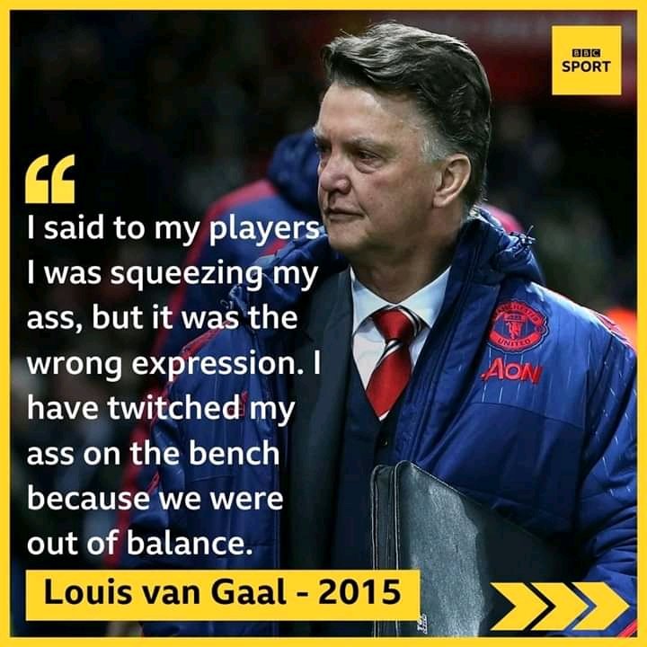 KING OF QUOTES.

Happy 69th birthday.
Former Manchester United manager and Dutch legend 
Louis van Gaal. 