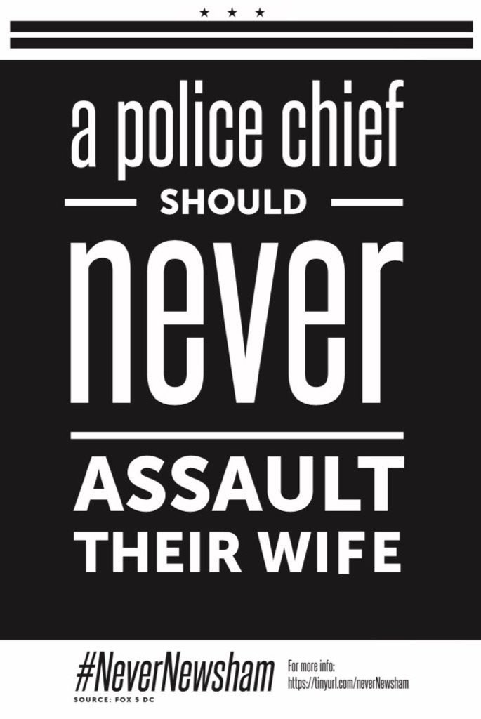 DMVBlackLives's tweet photo. DC’s @ChiefNewsham knocked his ex-wife’s teeth out then was promoted to #DC’s top cop and proud protector of the cops who murdered  #MarqueeseAlston #JeffreyPrice and #DQuanYoung. #StopMPD #NeverNewsham https://t.co/rH8l8ztSkW