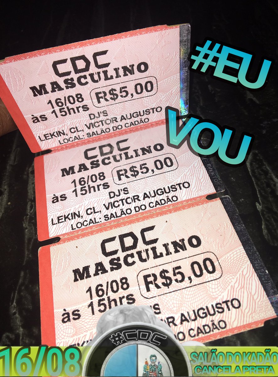CDC_Prod2's tweet photo. Quem quiser fazer só enviar a foto na dm ou no Grupo do evento no Whatsapp 🤩💣🎉 #EUVOU #CDC #EXPLODIUU 🤯🏌🏾♂️ https://t.co/wnXhwwbH9H