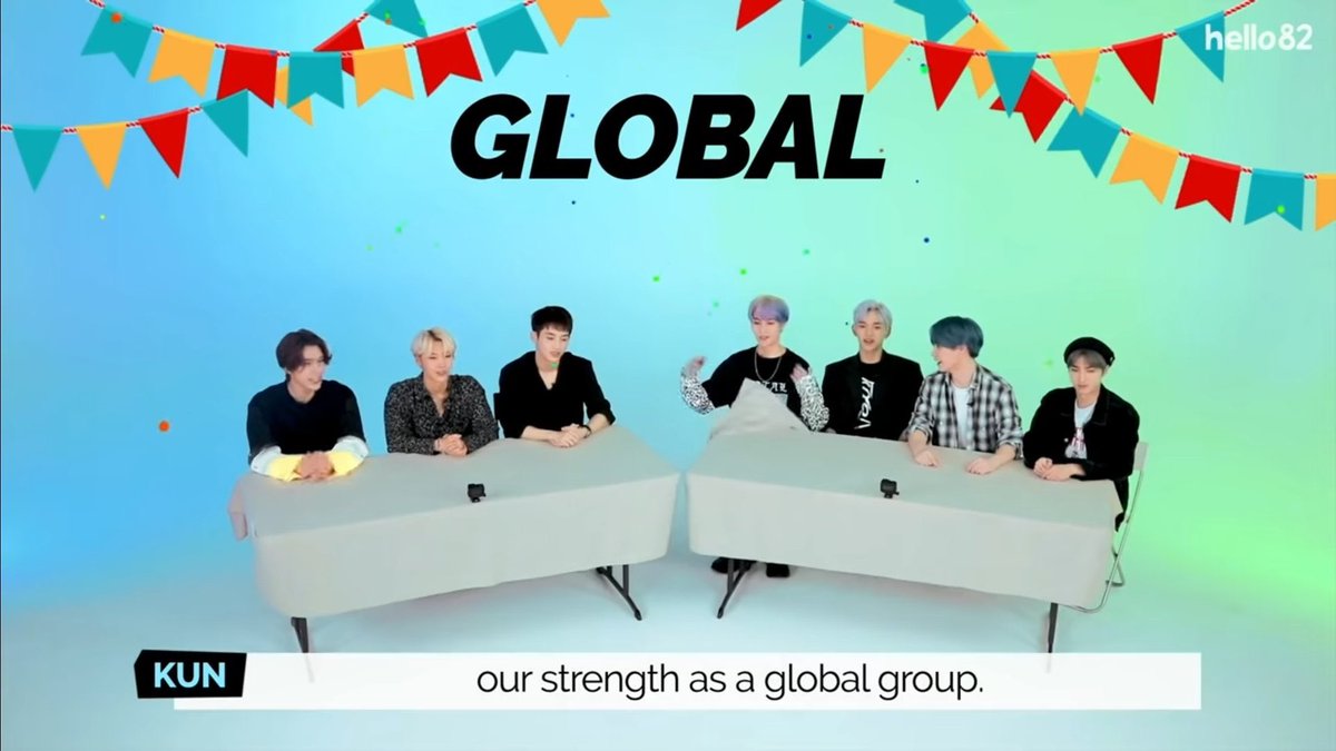 They don’t promote in the traditional ways of c-artists and ifans shouldn’t compare them to what’s the standard in the Chinese market. This is why WayV has stressed that they are global artists who identify as an asian group, they aren’t bound by a single language or label.