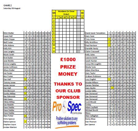 HyltonCWFC's tweet photo. Well we are off and running again. The cash prize this time around is £1000. Good luck to everyone involved and thanks for your continued support. #TheCollierymen #NonLeague https://t.co/RwkiBaF9jZ