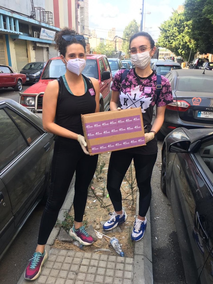 4allcauses's tweet photo. 4AllCauses in Action💪

Our #volunteers supporting with food and emergency parcels to households severely affected by the #BeirutBlast https://t.co/2VB2R8VNVD