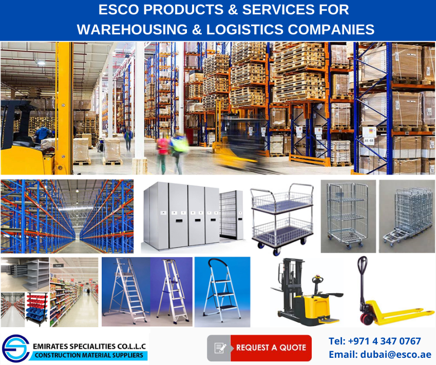 esco_spec's tweet photo. ESCO PRODUCTS &amp; SERVICES FOR #WAREHOUSING &amp; #LOGISTICS COMPANIES!

#Racking #Shelving 
#Storagesolutions #PalletRacking #materialhandlingequipments 
#HandPalletTrucks #Stackers 
#Rollcontainers #rollcages 
#RetailShelving
#WarehouseRackingSupplierUAE

Get in touch with us today! https://t.co/vnVAIwkCtB