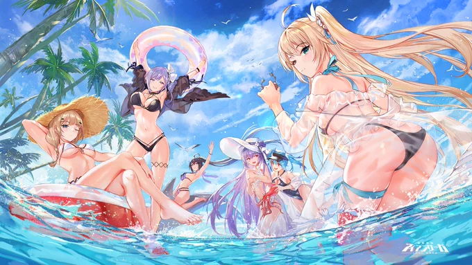 【壁紙プレゼント】

今日は指揮官の皆さんに「Summer Days In Rhine」の壁紙をプレゼント!
下記URLからダウンロードして使ってください!?

https://t.co/Fyy0C034da

#アイサガ #アイアンサーガ 