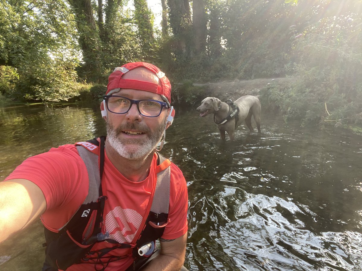 pageandy's tweet photo. Nice early run down the river with a bit of splashing around to keep cool! Out and back for 8M! Lovely jubbly! Bit of Stand up Paddle boarding this afternoon to finish off the weekend ! https://t.co/hxwj6P6fQr