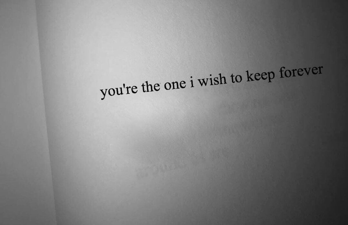 you are the one.