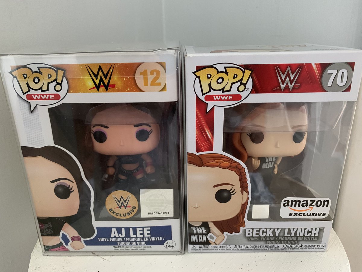 stephen316916's tweet photo. #wweajlee #wwebeckylynch #wwepop #wwepopvinyl #funkopop #funko #wwe #wwecollector https://t.co/2EPDhAHd4N