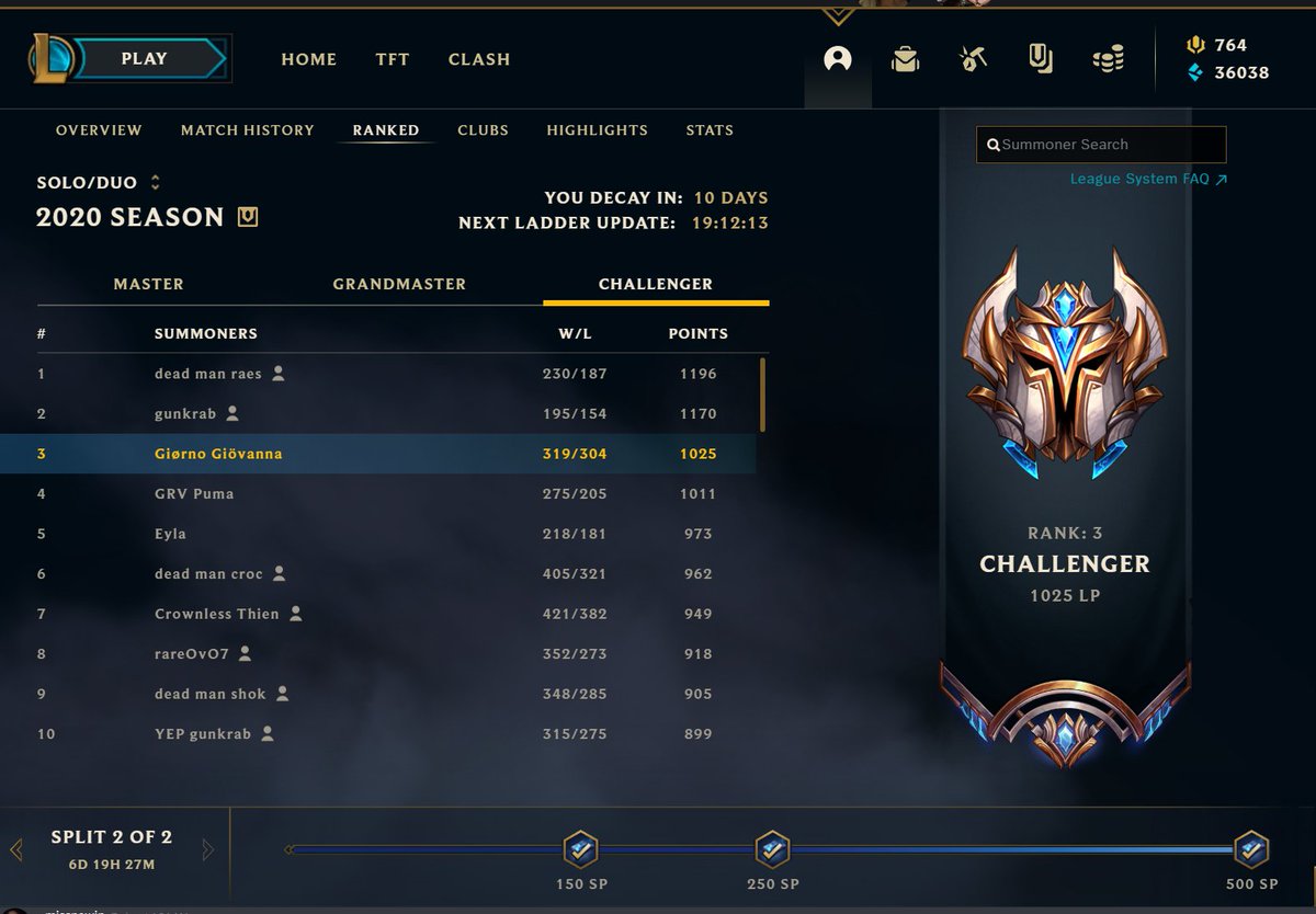 Now that my season has finished, I'm doing coaching sessions to those who are looking to improve as an ADC.

- 1000 LP S10 as ADC
- AV OPL ADC
- Open to all ELO's and regions
- Flexible schedule

Contact via Twitter DMs for further information.