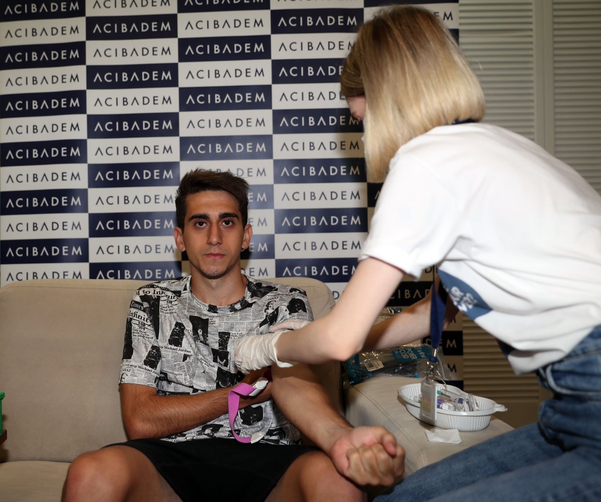 Futbol Takımımızın sağlık kontrolleri başladı.

🔗 bit.ly/2PEHWvw