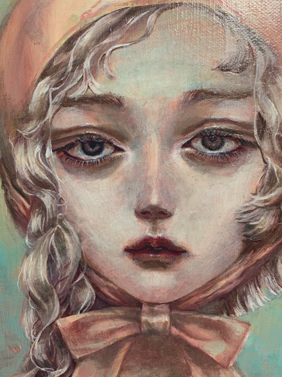 「可愛い顔描くの難しい〜 」|🫀𝓢𝓲𝓽𝓻𝔂🥀のイラスト