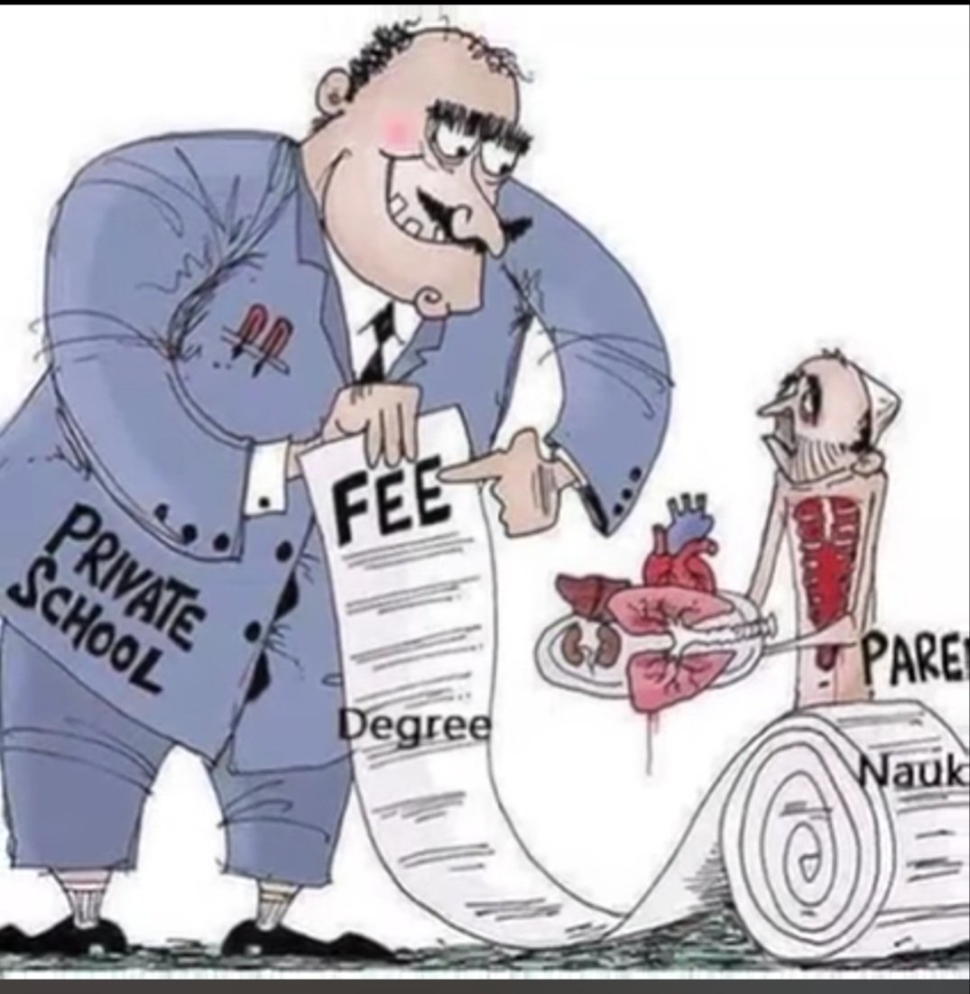 फीस तो देनी  ही पड़ेगी.....और जितनी हम चाहेंगे उतनी,समझे बेचारों..<a href="/dav14faridabad/">DAVSEC14FBD_PARENTS</a> <a href="/ChdParentsAssn/">CPA - Chd Parents Assn.</a> <a href="/ChdParentsAssn/">CPA - Chd Parents Assn.</a> <a href="/IndiaAspa/">ASPA_INDIA(All School Parents Association)</a> <a href="/DelhiparentsDPA/">Delhi Parents Association / दिल्ली अभिभावक संघ</a> <a href="/cmohry/">CMO Haryana</a> <a href="/NcrParents/">NCR Parents Association</a> <a href="/SACHINS35234618/">SACHIN SONI</a> <a href="/chkanwarpal/">Ch. Kanwar Pal</a> <a href="/parentsunified/">SchoolParents India</a> <a href="/Dchautala/">Dushyant Chautala</a> <a href="/GzbParents/">ParentsAssociationJaipuriaGZB</a> <a href="/dhruv_rathee/">Dhruv Rathee</a> <a href="/PMOIndia/">PMO India</a>