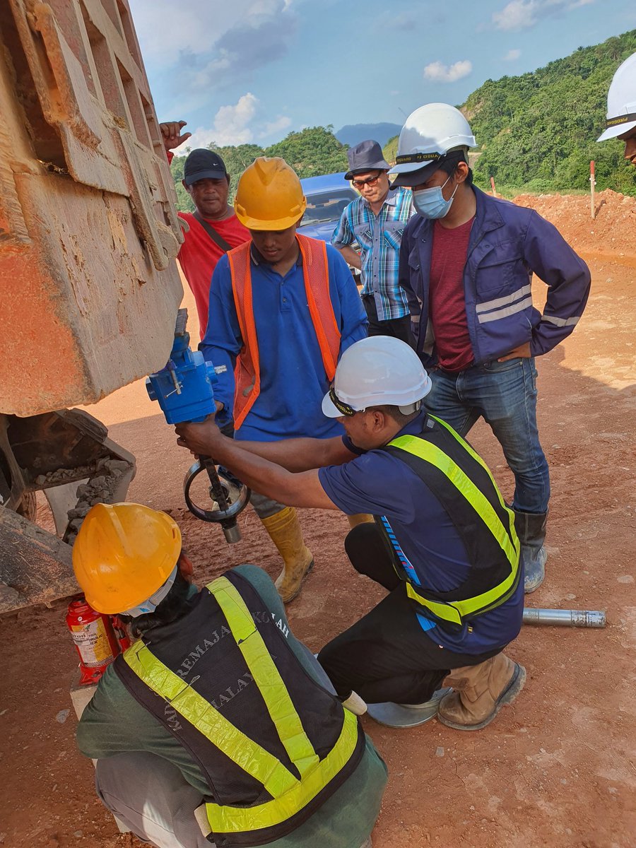 Insitu Testing CBR at CH18275 Projek Pakej 6A.