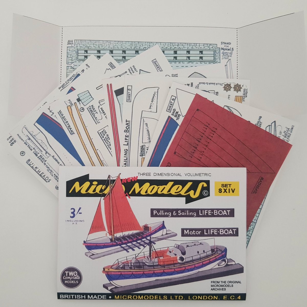 autocraftmodels's tweet image. Micromodels - 2 X LIFE BOATS SET SXIV - Micro New Models card model kit, available from factory outlet shop
.
stores.ebay.co.uk/autocraftmodels
.
.
.
#lifeboat #lifeboats #cardmodelling #cardmodels #micromodels #madeinengland #cardmodel #sailingboat #motorboat