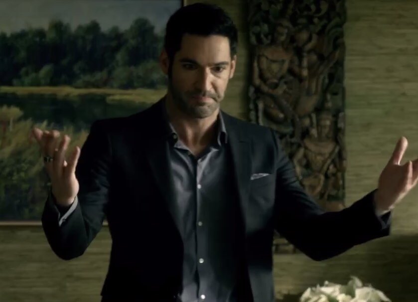 Lucifer’s wardrobe in 1x03 The Would-Be Prince of Darkness #lucifer  