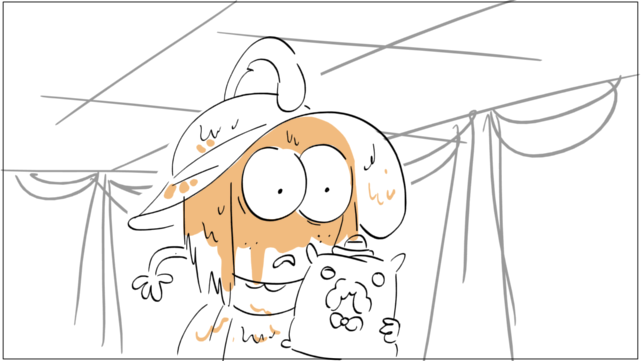 Not much else to share but I felt really bad drawing poor drenched Tilly :( 