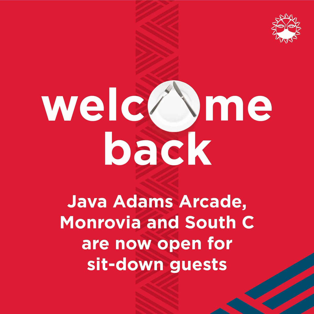 javahouseafrica's tweet image. Java Adams Arcade, Monrovia and South C are open for sit down meals. Join us
for amazing coffee ☕ , breakfast 🥐, lunch🥪 and early dinners 🍛
We're looking forward to serving you ❤
#JavaLove #JavaCares