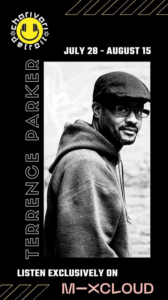 Now Playing: DJ/Producer  Terrence Parker
Charivari Detroit Virtual Music Festival
Click or cut and paste the link below to see the stream:
m.mixcloud.com/live/charivari…