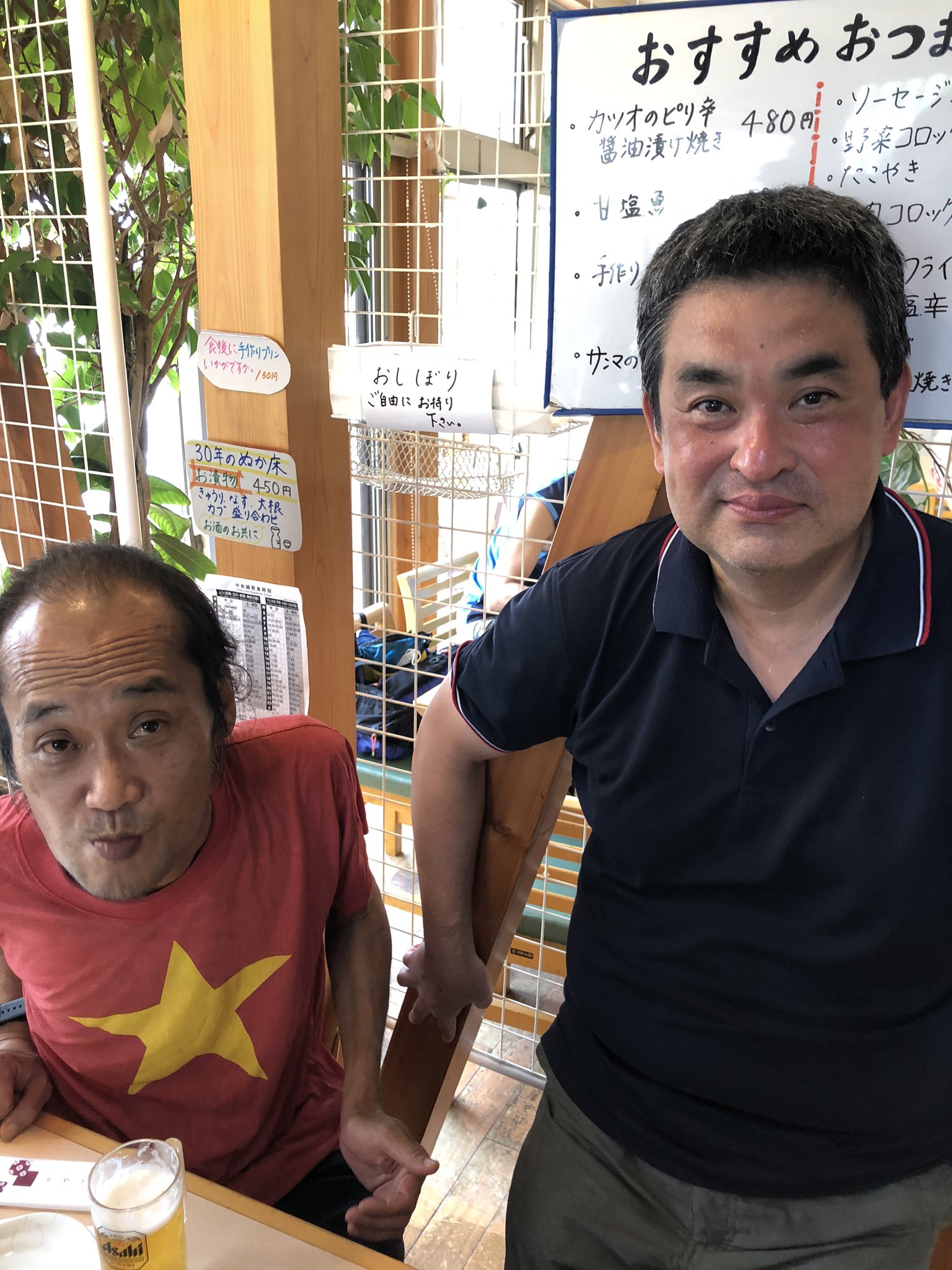 Uzivatel 小柳次郎 八王子8beat Na Twitteru 相模湖でぺぺ長谷川に遭遇