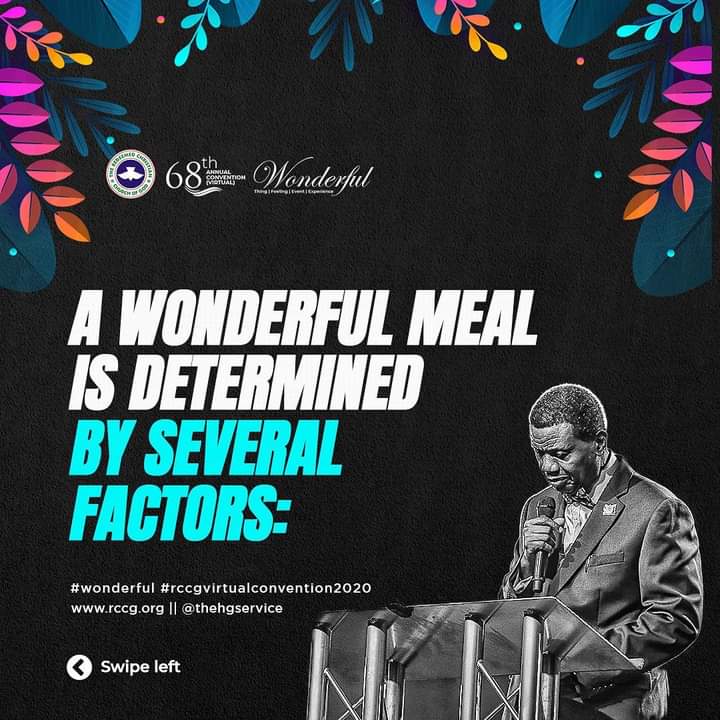 perezsanmi's tweet image. "Learn to recognise the voice of the Holy Spirit and obey it immediately."

#9thAug.
@OpenHeavensINTL
#Actionpoint
@PastorEAAdeboye
#Wonderful
#RCCGVIRTUALCONVENTION2020