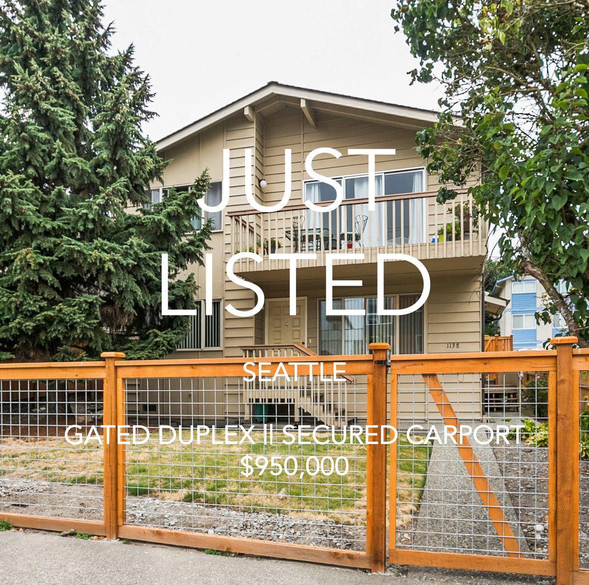 mattstarkRE's tweet photo. North Seattle Duplex - two 920 sq ft 2 bed/ 1 bath units. Rare, secure fully fenced property with gated access, secure garage w/ 2 storage units + 2 off-street parking spaces.And less than two miles to mall and future light rail stop. Offered at: $950,000 MLS#: 1638441 #Seattle https://t.co/7xvXUVqnft