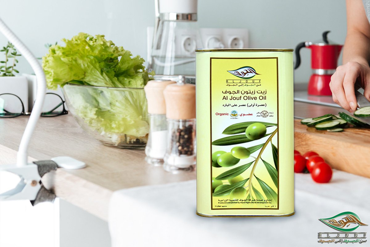 زيت زيتون الجوف💙،
عالم من التميز والجودة👌
بمذاق واحد لا يتغير 😍 ، 
الجوف..، 
من الجوف 🇸🇦 إلى الجوف 😋