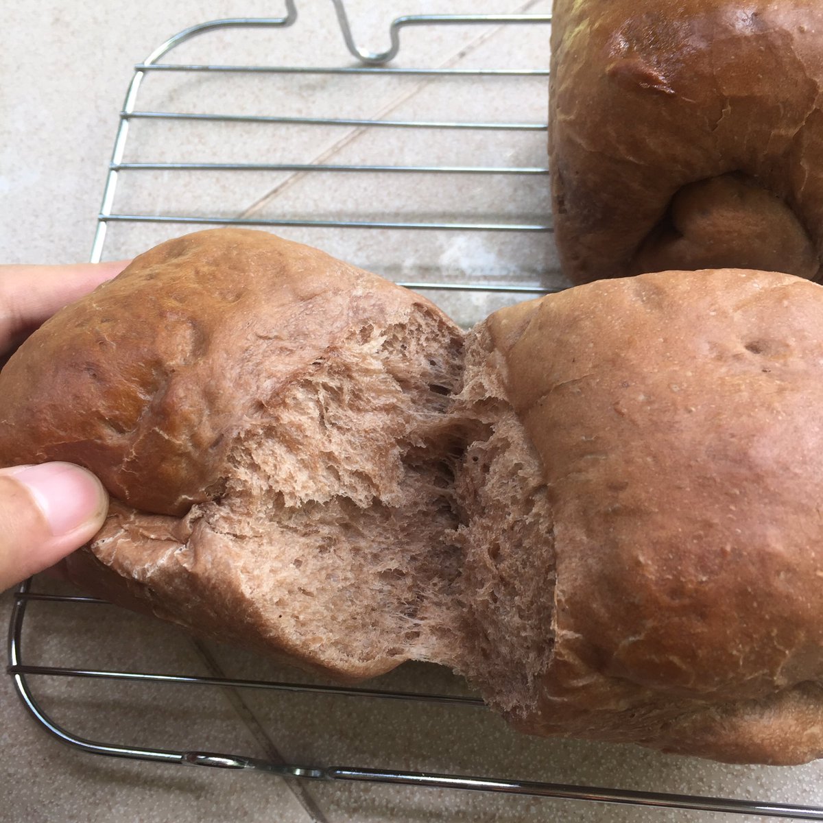 nnnnwsxx's tweet image. รอบนี้รอดแล้วเย้!!!
#ขนมปัง #breadtime