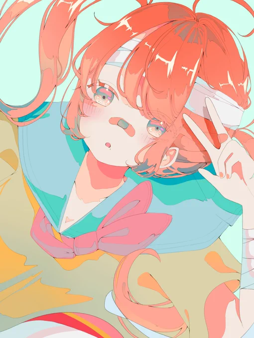 いつもと違う線画!
うまくできた気がする
#絵描き
#イラスト
#アイビス 