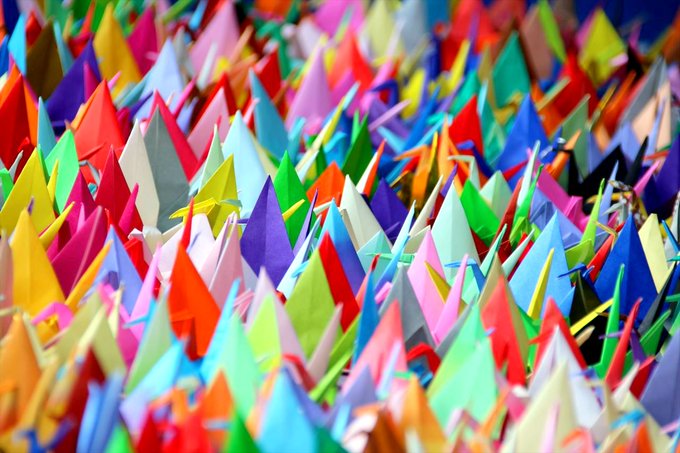 折り鶴のtwitterイラスト検索結果 古い順