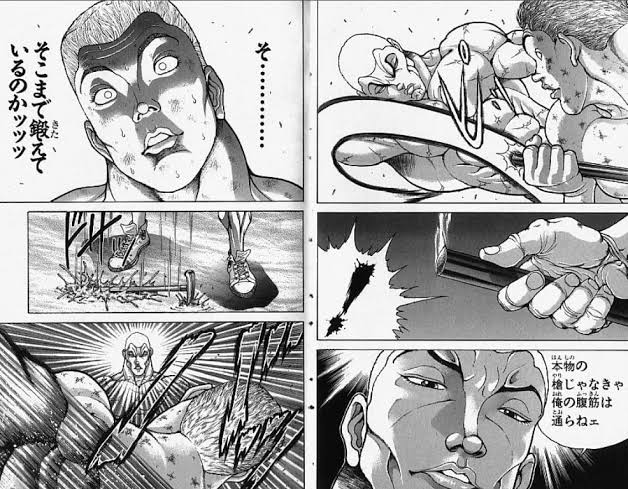 腹筋を鍛えたじうさん。 