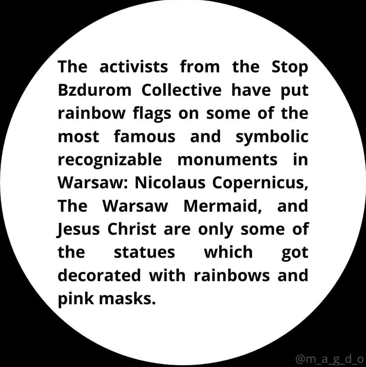 iEatBam's tweet photo. what’s going on in Poland
credit: m_a_g_d_o on intsagram

tw // homophobia  violence  police brutality
#LGBTinPoland #PolishStonewall https://t.co/dP3Uj72f0n