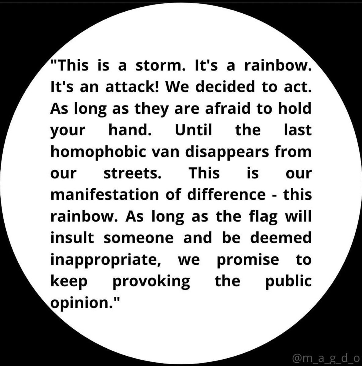 iEatBam's tweet photo. what’s going on in Poland
credit: m_a_g_d_o on intsagram

tw // homophobia  violence  police brutality
#LGBTinPoland #PolishStonewall https://t.co/dP3Uj72f0n