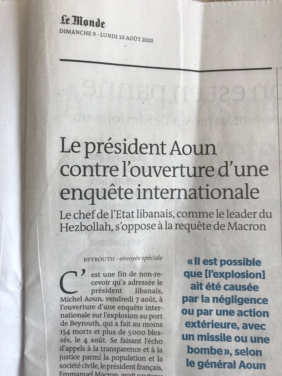 FredericEncel's tweet photo. Ben voyons ! Toujours les « coupables » extérieurs. Le président ne l’est que par la volonté du Hezbollah, État dans l’Etat milicien surarmé créé par (et aux ordres de) l’Iran en 82, hors-la-loi selon même le droit inter arabe ! (Accords de Taef de 89). Les Libanais disent Assez! https://t.co/jX4LOKnyC6