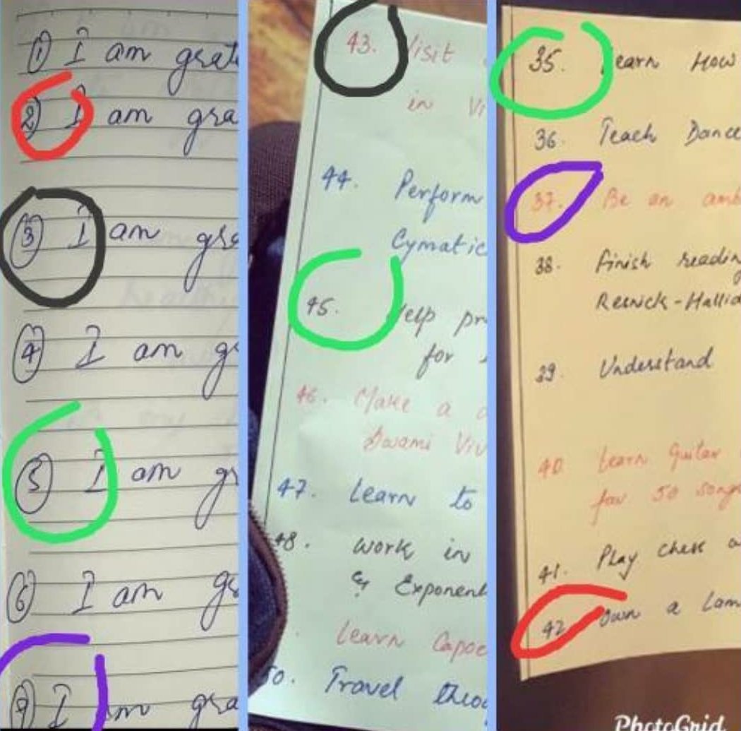 Anjali66001540's tweet photo. Source: Instagram Post
U can clearly identify these are completely TWO DIFFERENT HANDWRITINGS
https://t.co/2Izh73BCE4
@ishkarnBHANDARI 
@Swamy39 
@shwetasinghkirt
@iRaviTiwari 
@mamta_kale 
@KanganaOffical 
@anky1912 
@KanganaTeam 
@shekharsuman7 
@AdhyayanSsuman 
@justice_sushi https://t.co/P5vw1DUqCH